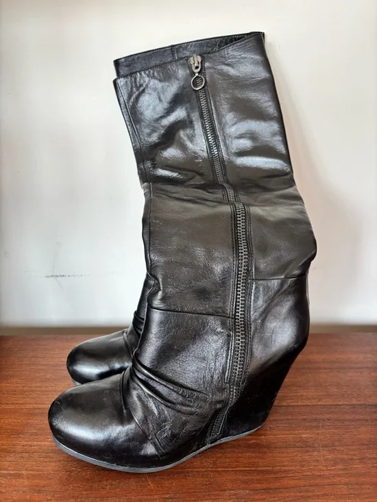 Ash Ursula Leather Boots - Picture 2 of 9